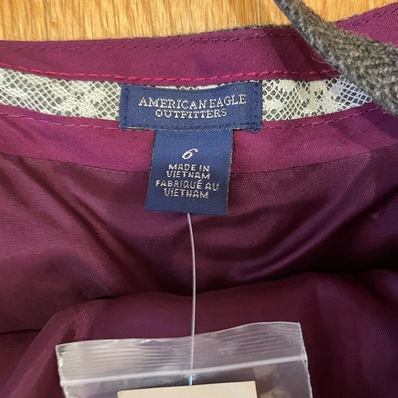 Y2K American Eagle Outfitters Herringbone Wool Dress - Picture 3 of 5